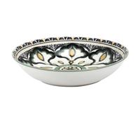 HOME DECO FACTORY Assiette Creuse Mandala Soupe et Salade 20 cm Vert | Céramique, assiette creuse, motif mandala, 20 cm, soupe et salade, design élégant, service de table, vert