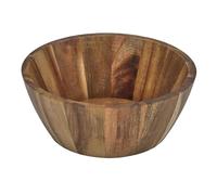 HOME DECO FACTORY Bol en Acacia 16 cm Saladier et Coupelle Polyvalent Brun