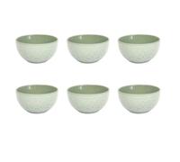 HOME DECO FACTORY Bol Sahara en Céramique 65 esign Moderne Vert
