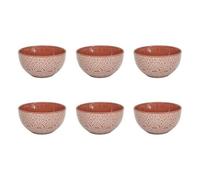 HOME DECO FACTORY Bol Sahara en Céramique Soupes et Céréales Rouge