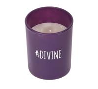 HOME DECO FACTORY Bougie en Verre Cristal 7,5x9 cm Ambiance Multicolore | Cristal, bougie en verre, 7,5x9 cm, ambiance chaleureuse, décoration, salon ou chambre, multicolore