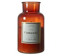 HOME DECO FACTORY Bougie Parfumée Amande Apothicaire Chic 25,5 cm Vert