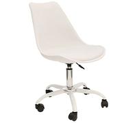 Lot de 2 Chaises - HOME DECO FACTORY - KIRUNA - Roulettes - Confortables - Multicolore