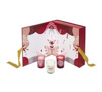 HOME DECO FACTORY Coffret 5 Bougies Parfumées Calendrier Maman Multicolore | Cire de paraffine, coffret 5 bougies parfumées, thème maman, décoratif, idée cadeau fête des mères, rouge rose blanc