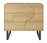 HOME DECO FACTORY Commode Calypso en MDF et métal