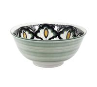 HOME DECO FACTORY Coupelle Mandala en Céramique Desserts 15 cm Vert