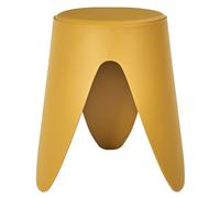 Lot de 6 Tabourets Empilables Eve 46cm Jaune Moutarde
