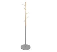 HOME DECO FACTORY - Hd6224 - Portemanteau Miko Gris 180 cm Mobilier Meuble Portemanteau Portant Vetements