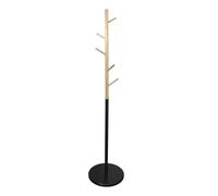 HOME DECO FACTORY - Hd6225 - Porte-Manteau Miko Noir 180 cm Mobilier Meuble Portemanteau Portant Vetements