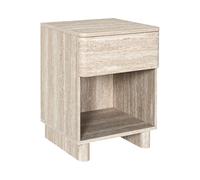 HOME DECO FACTORY Table de chevet 1 tiroir Pietra
