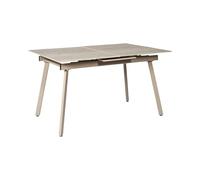 Table - HOME DECO FACTORY - Pietra - Extensible - Céramique - Beige