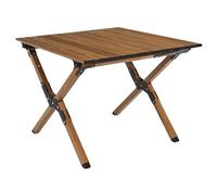 HOME DECO FACTORY - HDO0071, Table Camping Modèle Mariposa M1, Table de Salon de Jardin, Mobilier, Mobilier d'Extérieur, Table d'Extérieur, 58x44x60 cm, Naturel