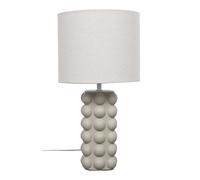 HOME DECO FACTORY Lampe en céramique Taupe