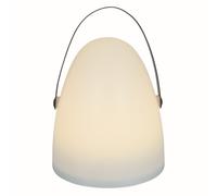 Home Deco Factory Lampe d'extérieur en ABS avec poignée Blanc