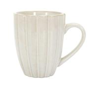 HOME DECO FACTORY Mug en Céramique 30 esign Raffiné Reliefs Beige | Céramique, mug, 30 esign raffiné, reliefs subtils, prise ergonomique, boissons chaudes, polyvalent, beige