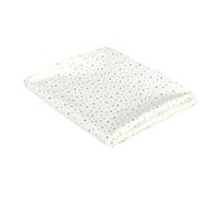 Home Deco Factory Nappe rectangulaire TX9186 motif étoile dorée polyester 140x250 cm