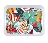 HOME DECO FACTORY Plateau de Service en Plastique 41x32 cm Multicolore