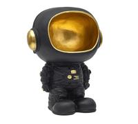 Vide-Poche Statue Astronaute 28cm Noir