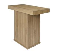 Table Extensible - HOME DECO FACTORY - Klaus - Marron - 47 x 90 cm à 235 cm