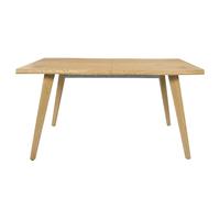 HOME DECO FACTORY - Table Extensible Moderne 160-200 cm Paxton - Design Élégant pour Salon et Salle à Manger - Facile à Entretenir - Dimensions 200 x 90 x 75 cm - Couleur Neutre - Modèle Calypso