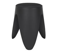Lot de 6 Tabourets Empilables Eve 46cm Noir