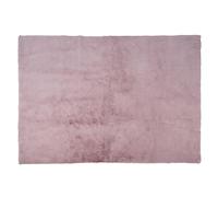 Tapis 120x170 cm en imitation fourrure rose clair