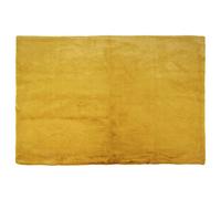 Home Deco Factory - Tapis fin imitation fourrure TX9148 120 x 170 cm moutarde
