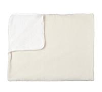HOME DECO FACTORY The Plaid en Polyester Doublure Sherpa Boucle 120 x 150 cm