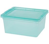 HOME DECO FACTORY The RG6369 Je Cherche Une IDEE - Boite de Rangement Plastique, Vert, 2L
