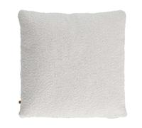 HOME DECO FACTORY - TX9456 Coussin Déhoussable en Boucle Crème - Conçu pour Fauteuils et Canapés - Entretien Facile - Dimensions 40 x 40 cm - Couleur Beige