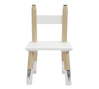 HOME DECO KIDS Table et 2 Chaises Crayon Enfant Meuble Ludique Fuchsia | Bois MDF, table et 2 chaises enfant, motif crayon, meuble ludique, chambre, 55x42x55 cm, blanc bois et fuchsia