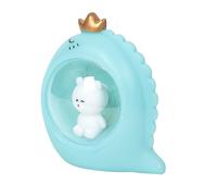 HOME DECO KIDS Veilleuse Petits Animaux Lumière Douce Bleu et Rose