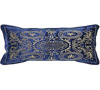 Home Decor Coussin DKD 8424001850358 Doré 50 x 10 x 30 cm Blue Marine