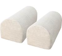 HOME DELUXE Accessoires Canapé de jeu LIV Cord Beige - Coussins semi-circulaires I Canapé pour enfants, accessoires pour meubles d'enfants, accessoires pour canapés de jeu