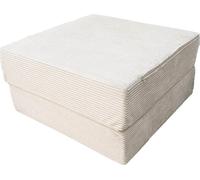 HOME DELUXE Accessoires Canapé de jeu LIV Cord Beige - Grand matelas I Canapé pour enfants, accessoires pour meubles pour enfants, accessoires pour canapé de jeu