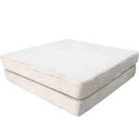 HOME DELUXE Accessoires Canapé de jeu LIV Cord Beige - Petit matelas I Canapé pour enfants, Accessoires Meubles pour enfants, Accessoires Canapé de jeu