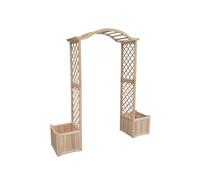 Home Deluxe Arc en bois pour rosiers Arche - 183 x 200 cm I Jardinières, treillis pour rosiers, arche de jardin, treillis pour rosiers, arche - Choix de variantes