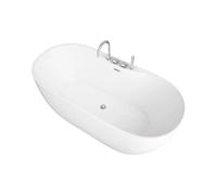 Home Deluxe Baignoire à poser LENI avec robinetterie