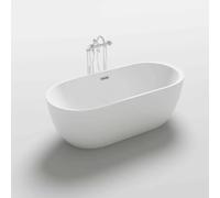 Home Deluxe Baignoire en pose libre CODO Blanc
