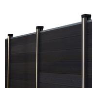 Home Deluxe Bande rainurée avec éclairage LED solaire DINA Deluxe - Quantité : 3 | Bande LED rainurée en caoutchouc avec LED flexible
