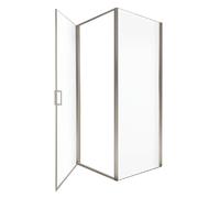 Home Deluxe Cabine de douche LIVIA Chrome - 90 x 195 cm