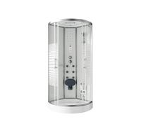 Home Deluxe Cabine de douche WHITE PEARL 90 x 90 cm