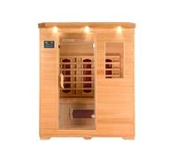 HOME DELUXE Cabine infrarouge 'REDSUN L' Taille: 153 x 110 x 190 cm, pour 3 personnes I Sauna infrarouge