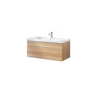 Home Deluxe - Cabine infrarouge REDSUN S - 90 x 90 x 190 cm - pour 1 personne, 4 émetteurs infrarouges, bois : pruche I Sauna infrarouge, sauna, cabine chauffante, infrarouge
