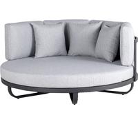 Home Deluxe Daybed Outdoor FLORIDA I Chaise longue Transat Chaise longue relax Solarium Lit d'extérieur Chaise longue d'extérieur