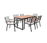 HOME DELUXE Ensemble de jardin SIERA SEDIA en aluminium robuste | Meubles de jardin, salon de jardin, table de balcon, meubles de terrasse