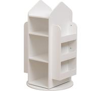 HOME DELUXE - Étagère pour enfants JUNA - env. 60 x 60 x 105,3 cm, couleur : blanc, pivotante à 360° I Étagère à jouets Étagère à livres pour enfants Étagère pour chambre d'enfant