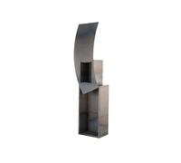 HOME DELUXE - Feu de jardin SWING - Dimensions : 220 x 60 x 36 cm I Foyer de cheminée Stockage de bois Rangement de bois
