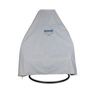 HOME DELUXE - Housse de protection contre la pluie CAPE TWIN - Gris clair |⌀ 232 cm, housse pour meubles de jardin, bâche de protection