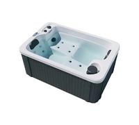 Home Deluxe Jacuzzi d'extérieur HORIZON PURE - 115 x 175 x 70 cm